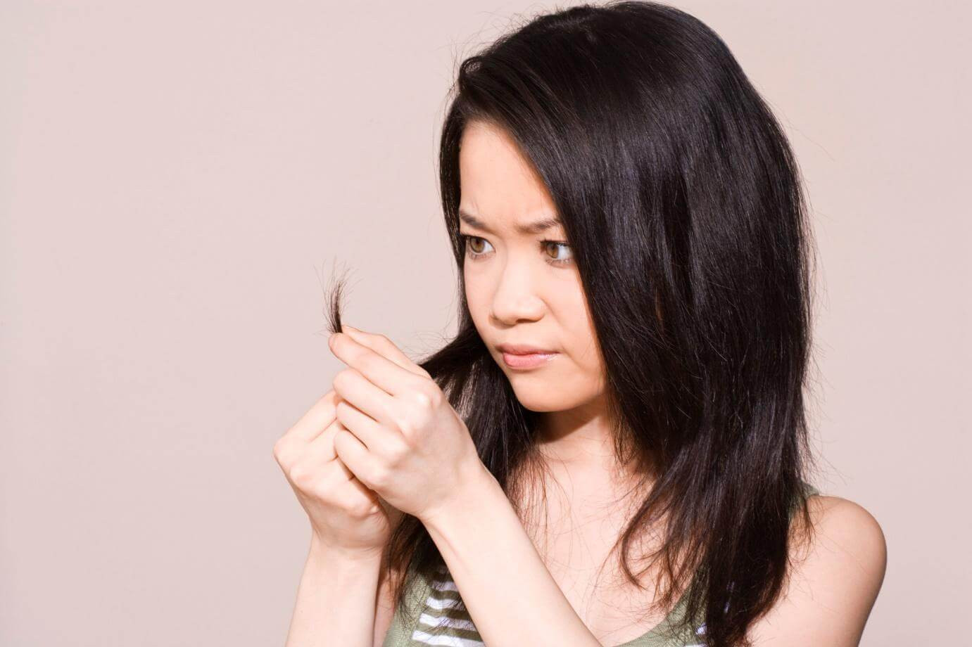 Dầu gội và mái tóc dày