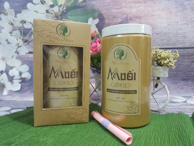 TOP 9 Muối chườm bụng sau sinh cho mẹ dáng đẹp eo thon