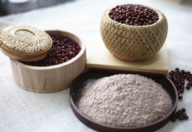 bột đậu tắm trắng