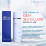 Clear Skin Emulsion giúp cải thiện tình trạng da khô