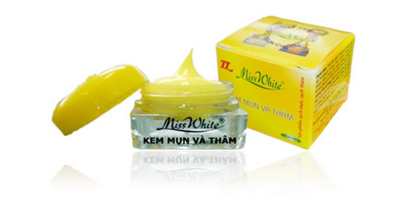 Kem trị mụn Miss White