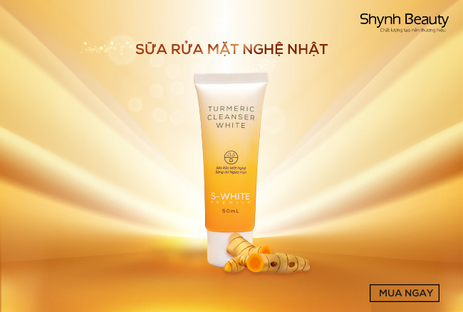 Sữa rửa mặt Nghệ S-White